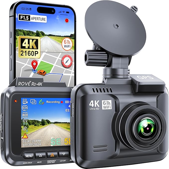ROVE R2-4K - Best Budget Dash Cam 2026